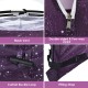 Close-up of the mesh vent and double-sided zipper on the portable indoor privacy play tent for kids and adults.