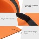 Close-up of the three-layer XPE foam water floating pad, featuring a bungee tether for easy anchoring and storage.