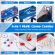 6-in-1 multi game combo table featuring basketball, billiards, hockey, and more for versatile family entertainment.