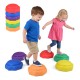 Vibrant green stepping stone for kids, crafted from durable EPP material, enhancing grip and stability for safe play.