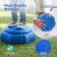 Bright blue 6-piece stepping stone for kids, made from high-quality EPP material, ideal for sensory play and.