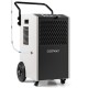 Commercial dehumidifier with pump and drain hoses, 154 pints capacity, designed for large spaces up to 7000 sq.ft.