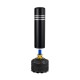 Freestanding 70-inch punching bag with a 12 suction cup base, designed for stability and intensive training.