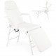 Portable tattoo salon facial bed with adjustable design, waterproof PVC leather, and robust metal frame for comfort.