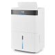 74 pints dehumidifier in white with smart touch control, large water tank, and 3 modes for home use up to 4500 sq.ft.