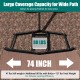 74 inch Wide Driveway Drag Tow Behind Landscape Leveling Rake with Reinforced Bars - Gallery View 5 of 10