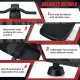 Adjustable foot pedal and ergonomic seat cushion of the Folding Magnetic Rowing Machine for enhanced comfort and.