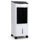 Evaporative portable air cooler fan with remote control, 7L water tank, compact design for home and office use.