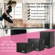 3-in-1 foam jumping box in three heights (20", 24", 30") for jump training, made of durable 500D PVC mesh.