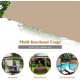 Replacement canopy cover for pergola, 6.7 x 17 feet, waterproof and UV-coated for outdoor shade and protection.