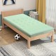 Twin size 3-inch cooling air foam mattress topper with 5-zone design for comfort and pressure relief, ideal for restful.