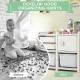 Toddler truck storage organizer in beige with 2 large bins and drawers, perfect for kids' room organization.