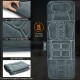 Foldable massage mat featuring a plush surface, 10 vibration motors, and lumbar heat therapy for muscle relief.