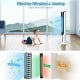 41-inch evaporative air cooler with 3 modes and speeds, featuring a bladeless design for safe, efficient cooling in any.