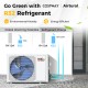 Ultra-quiet 24000 BTU mini split air conditioner with R32 refrigerant, designed for efficient cooling in spaces up to.
