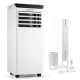 8000 BTU portable air conditioner with remote control, dehumidifier, and window installation kit for up to 350 sq. ft.