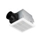 80 CFM bathroom exhaust fan with metal housing, designed for efficient ventilation in spaces up to 90 sq. ft.