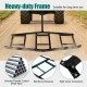 84-inch wide driveway drag tow behind landscape leveling rake with heavy-duty frame for efficient soil and gravel.