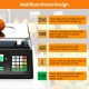 Digital commercial food scale with dual LCD displays, 88 lb capacity, and parts-counting function for efficient.