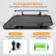 Rechargeable battery and AC power for the 88lb digital commercial food scale, ensuring cordless convenience and.
