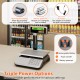 88lb price computing scale with dual LCD display, stainless steel platform, and triple power options for versatile use.
