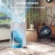 Portable 12000 BTU air conditioner in white with remote, designed for efficient cooling in spaces up to 450 sq.ft.