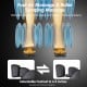 Foot air massage and roller feature of the Relaxation 02 massage chair, designed for deep acupoint stimulation.