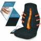 Memory foam seat cushion massager with heat, 6 vibration motors, and plush cover for ultimate comfort at home.