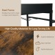 Rustic brown kitchen island cart on wheels with removable top, wine rack, and water-resistant surfaces for versatile.