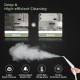 Hand-held steam cleaner with powerful 1000W motor, 2-3 bar pressure, and 12 minutes of continuous steam for efficient.