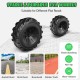 Durable EVA wheels designed for the 12V kids ride-on excavator, suitable for various flat surfaces and wear-resistant.