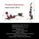 Folding rowing machine dimensions with adjustable seat and control panel for home gym workouts, made of steel and ABS.