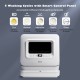 Portable countertop dishwasher with smart control panel, 5 washing cycles, and 7.5L water tank for efficient cleaning.