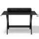 All-in-One Professional Gaming Desk with sturdy metal frame, cup and headphone holder, designed for gamers and home.