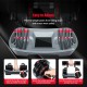 Adjustable 55lbs dumbbell with 18 weight settings and ergonomic handle, ideal for home or office workouts.