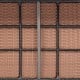 Close-up of the hand-woven PE rattan texture on the 8 Piece Patio Wicker Sofa Set, ideal for outdoor relaxation.