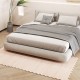 EVA foam floor tiles with wood texture, ideal for bedrooms, offering protection and easy cleaning with interlocking.