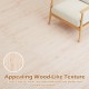 EVA foam floor tile with realistic wood texture, ideal for living rooms and offices, providing warmth and easy cleaning.