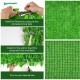 Artificial ivy privacy fence measuring 118 x 39 inches, featuring dense leaves for decoration and privacy, easy to.