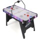 56-inch air hockey table with LED scoreboard, sturdy design, and powerful 12V motor for enhanced gameplay experience.