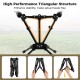 Portable camping chair's high-performance triangular structure enhances stability for easy setup and hassle-free use.