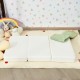 Tri-fold memory foam baby mattress with carrying bag, designed for comfort and easy storage, fits most playpens.
