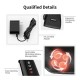 Shiatsu neck massager with heat features 8 deep-kneading nodes, ergonomic handles, and easy-operating panel for.