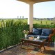 Artificial ivy privacy fence screen with 1696 realistic maple leaves, 118" x 39.4", ideal for outdoor decor and privacy.