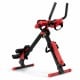 4-in-1 folding rowing machine with adjustable seat and control panel for full-body workouts at home or gym.