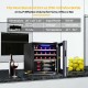 21-bottle compressor wine cooler with digital control, anti-UV glass door, and adjustable feet for optimal wine storage.