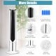 41-inch evaporative air cooler with a bladeless design, 3 modes, and 3 speeds for efficient cooling in any room.