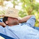 Hammock chair stand set with soft cotton swing, pillow, and cup holder for ultimate indoor and outdoor relaxation.