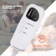 Digital auto overheat protection massage table warmer with 5 heat settings and 1-8 hour timer for safe use.
