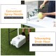 Telescoping drain hose for easy disposal, compatible with buckets or mobile toilets, enhancing outdoor cleaning.